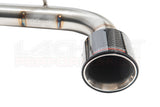 Lachute Performance muffler delete with Carbon Fiber Tip - Subaru Impreza Hatchback 2024+