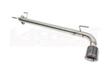 Lachute Performance muffler delete - 2018-2025 Subaru Crosstrek - Carbon fiber tip