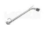 Lachute Performance muffler delete - 2018-2025 Subaru Crosstrek - Carbon fiber tip