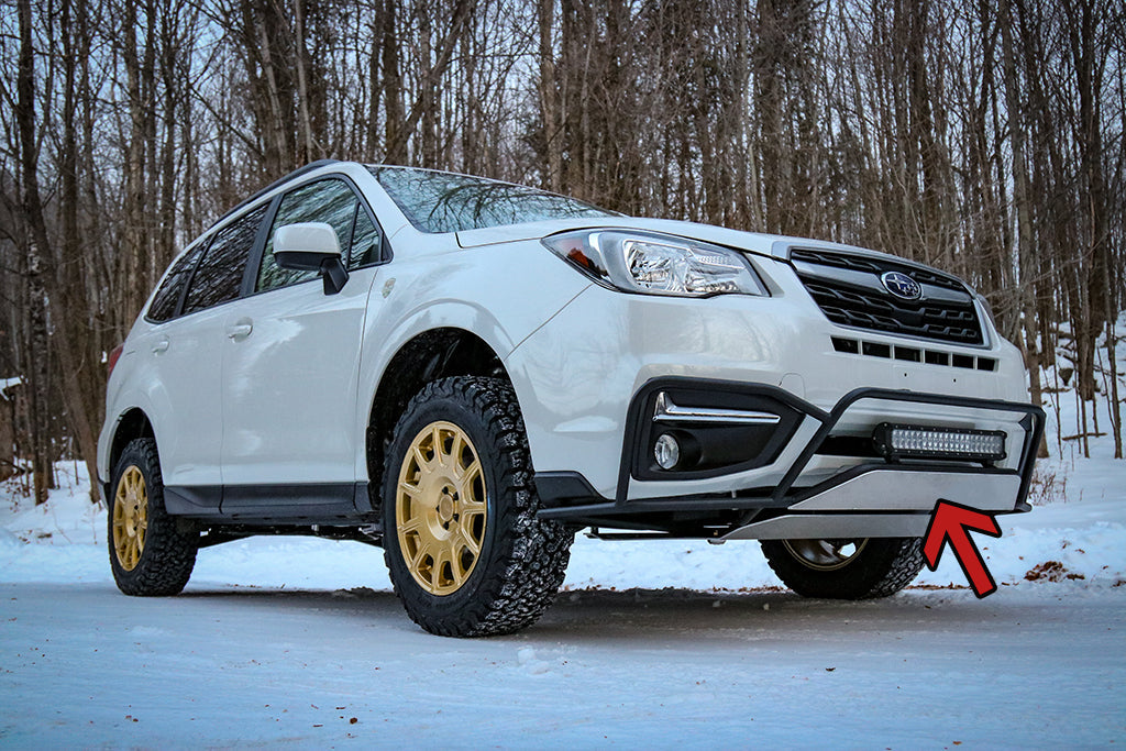 Subaru forester deals front bumper guard
