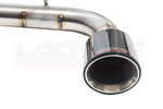 Lachute Performance muffler delete with Carbon Fiber Tip - Subaru Impreza 2024+