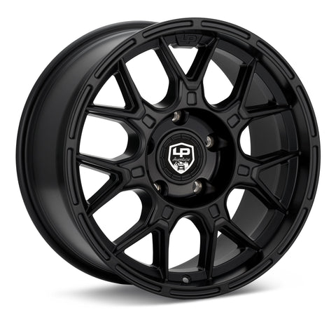 LP Aventure Wheels - LP8- 17x7.5 ET35 5x114.3 - Matte Black