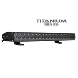 BRIGHT SOURCE – SINGLE ROW E-CODE TITANIUM LIGHT BAR 20″